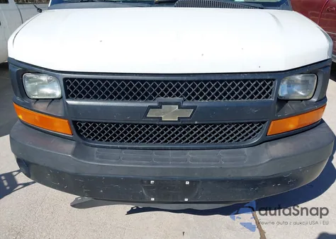 2013 Chevrolet Express 2500 Work Van z USA, uszkodzony, nr VIN 1GCWGFBA5D1142505